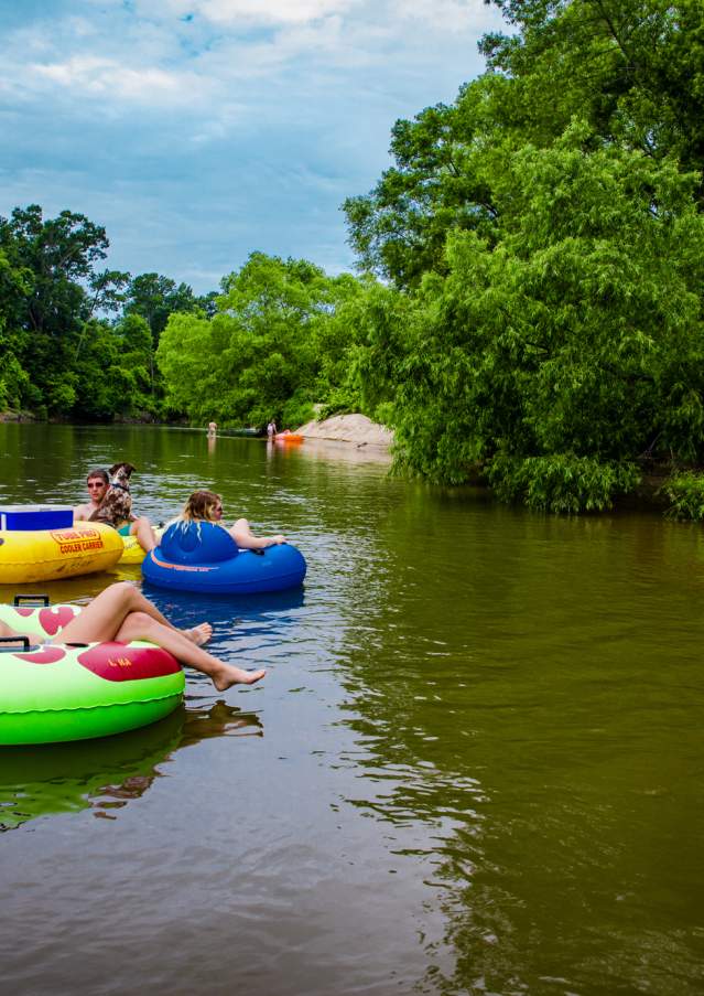 Tubing the Bogue Chitto River