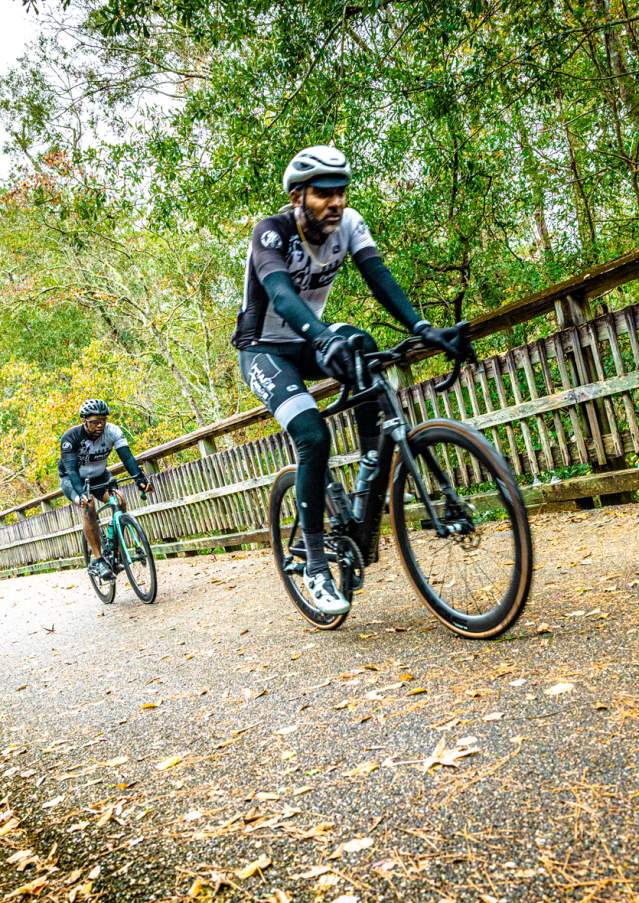 Cycling on the Tammany Trace