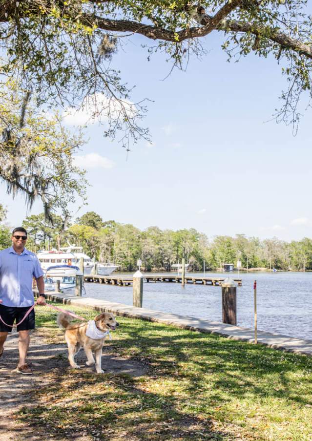 Walk along the Tchefuncte River