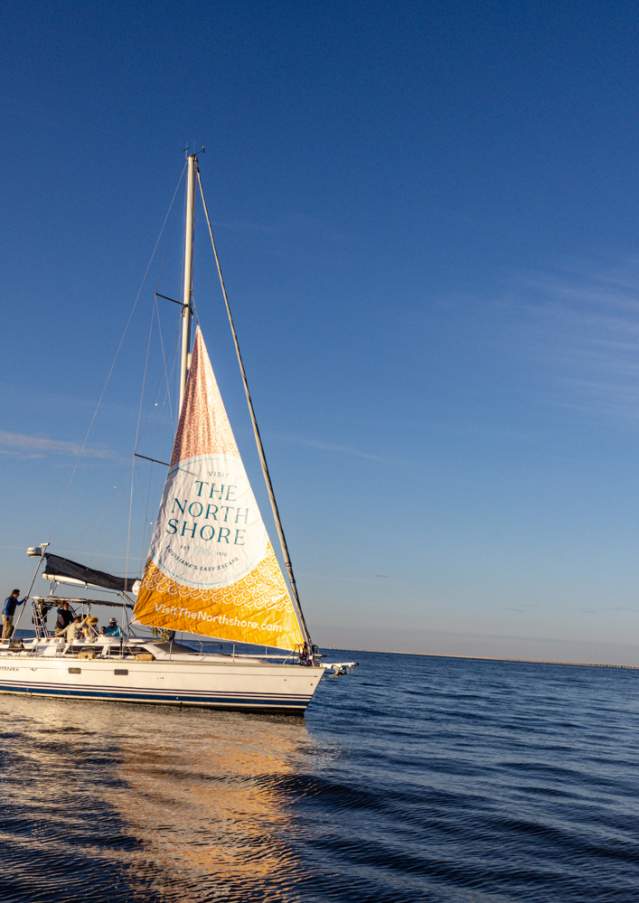 Sailboat on Lake Pontchartrain