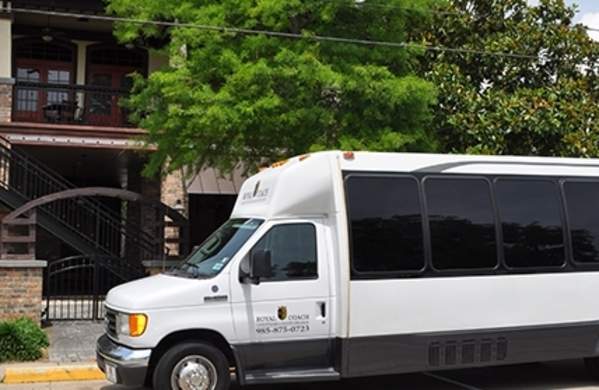 Transportation - limo coach exterior