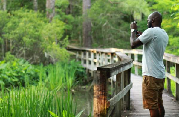 Birding at Northlake Nature Center in Mandeville, at the edge of Big Branch NWR