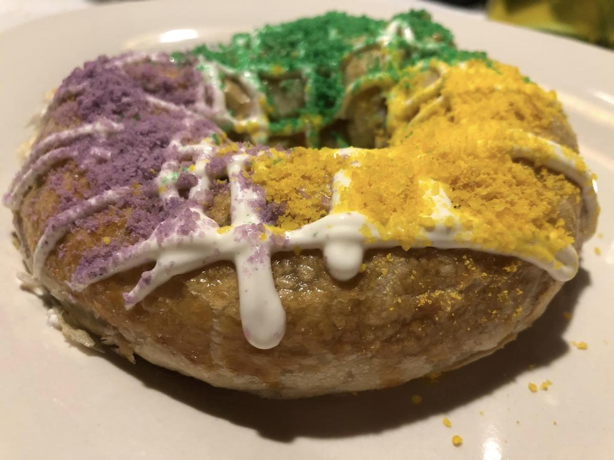 Bosco's Italian Cafe Savory Crawfish King Cake