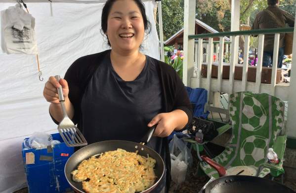 Vendor at the Covington Farmers Market