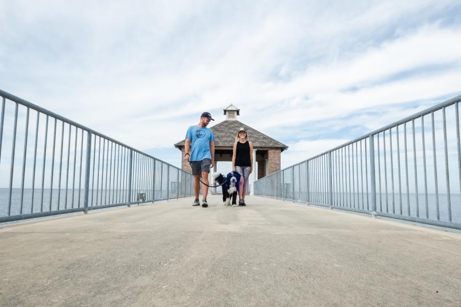 The Fishing Pier at Fontainebleau State Park