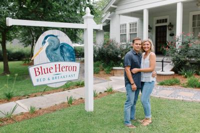 Steven and Sarah Federer of Blue Heron B&B