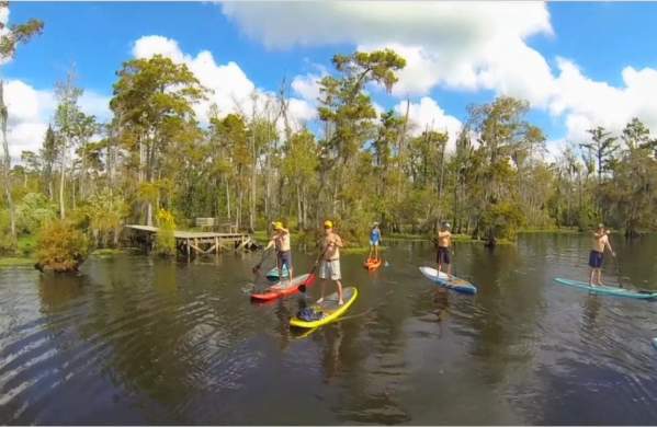 GO PADDLEBOARD: Louisiana's Northshore