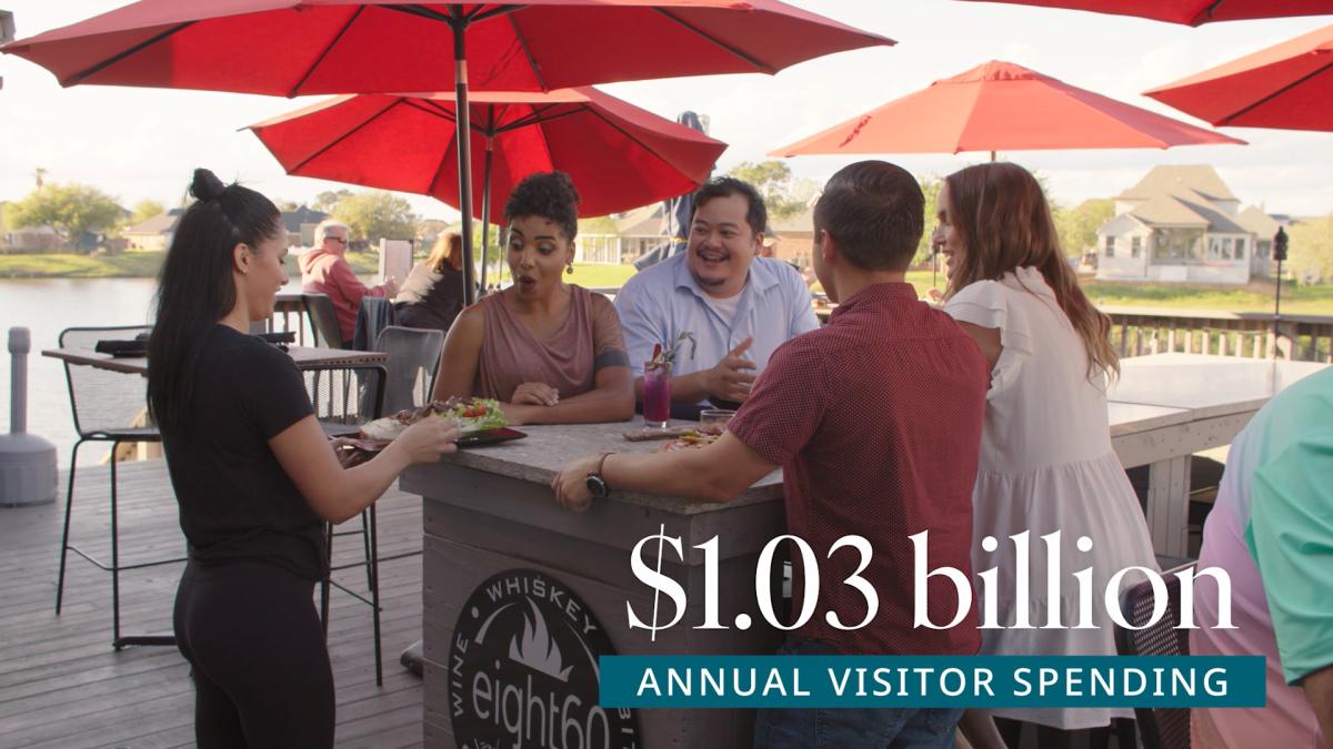 Visitors to St. Tammany Parish spend $1.03 billion annually.