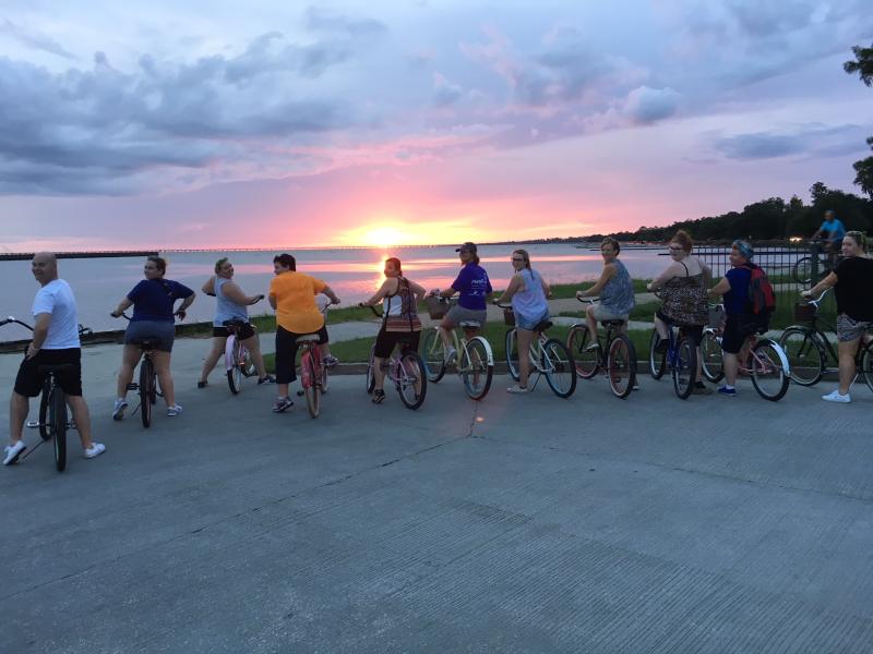 Biking Group, Mandeville Lakefront