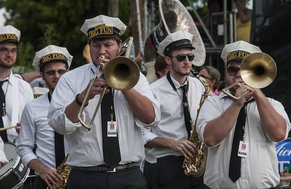 Live music at the Mandeville City Seafood Festival