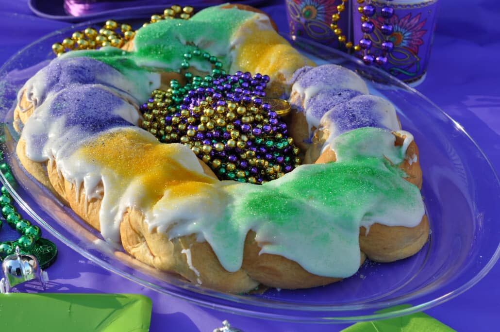 King cake by Marguerite's Cakes in Slidell