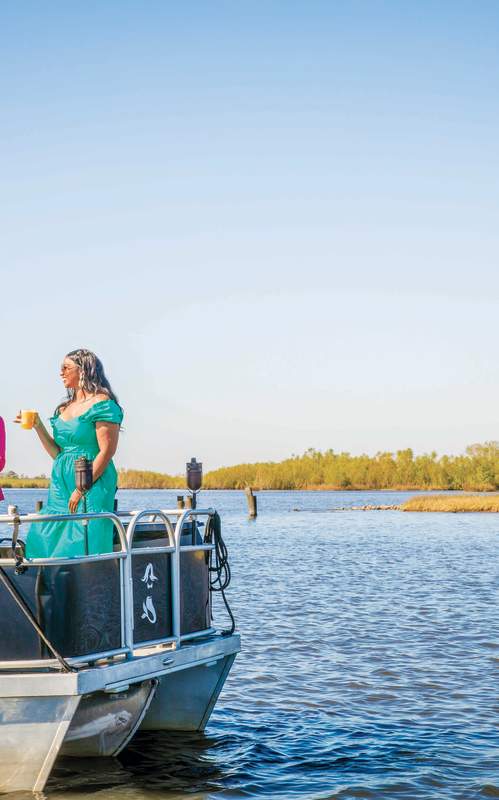 Pontoon Boat Tour, Madisonville, Tchefuncte River Charters